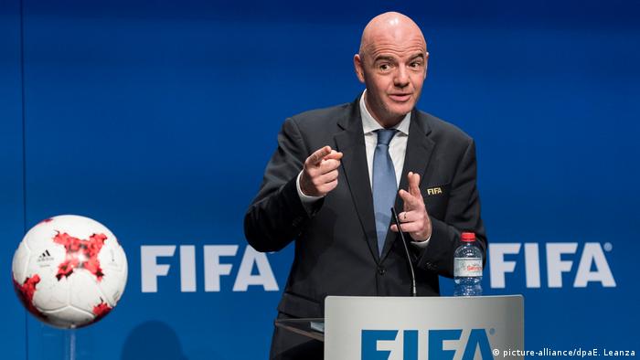 Gianni Infantino re-elected unopposed as FIFA president