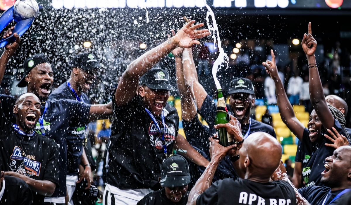 Apr Bc Rwanda Players Rwanda's APR clinch first Basketball championship in 14 years ...