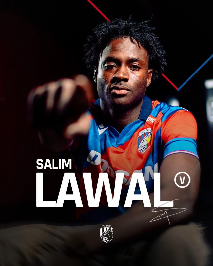 Salim Lawal signs for FC Viktoria Plzeň 